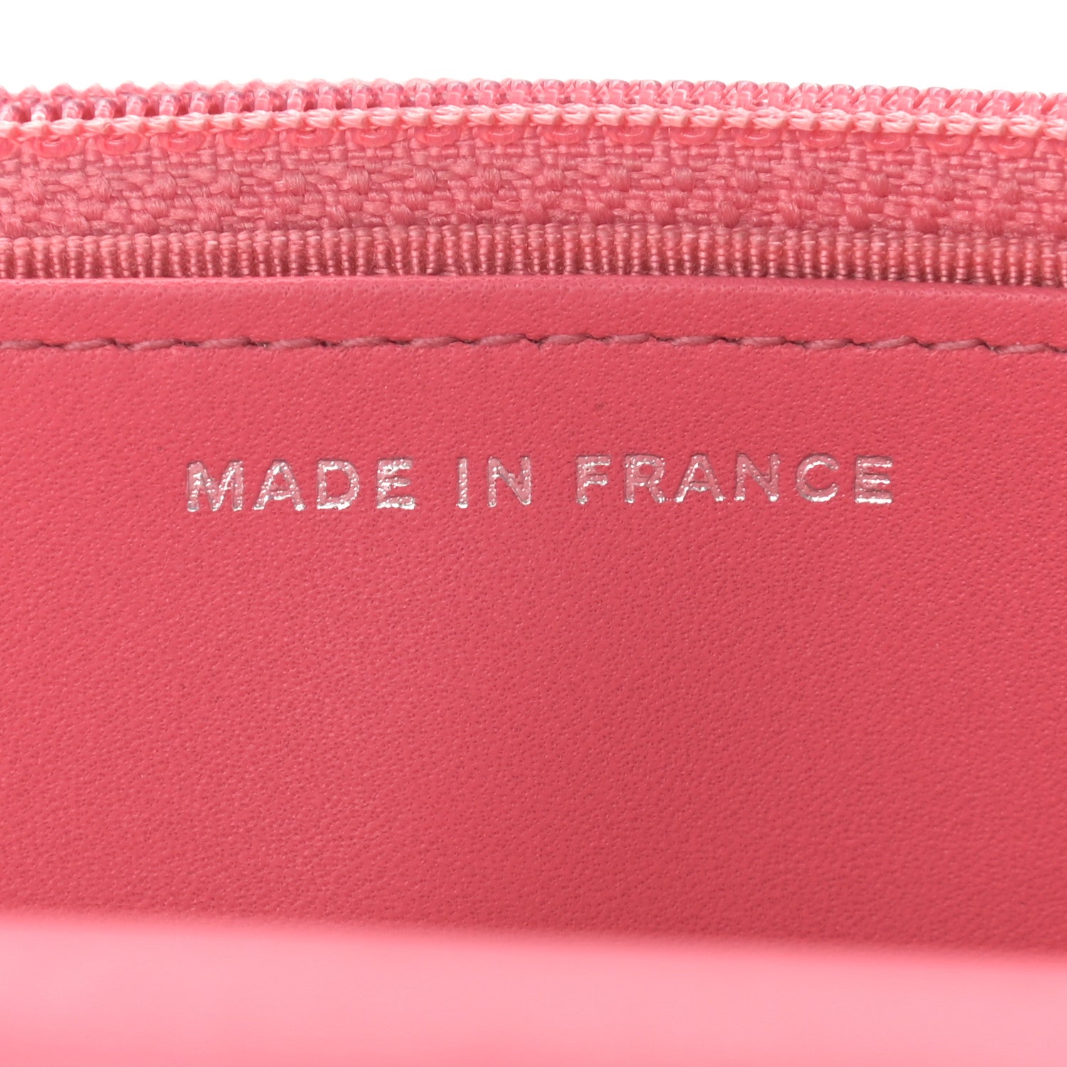 Chanel Patent Quilted Wallet On Chain WOC Pink 6 of 9