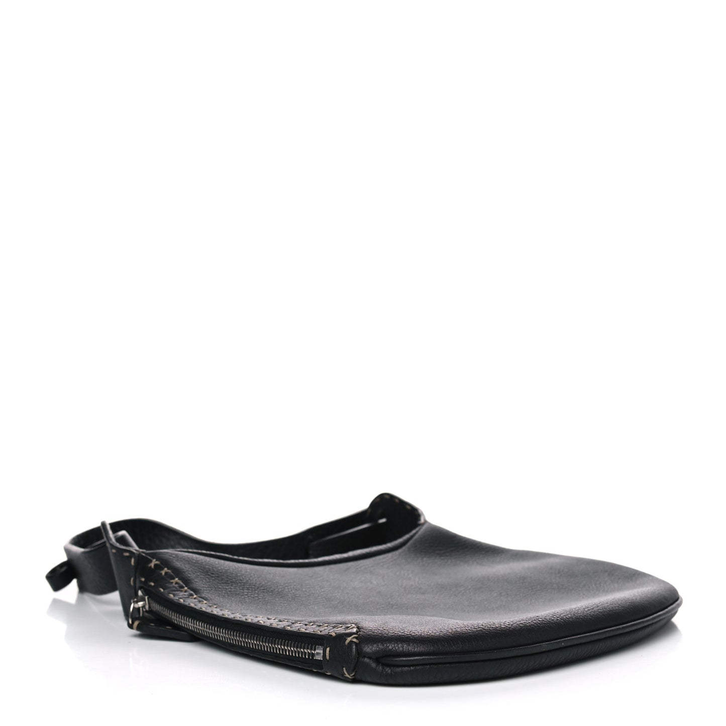 Calfskin Romano Selleria Oyster Black