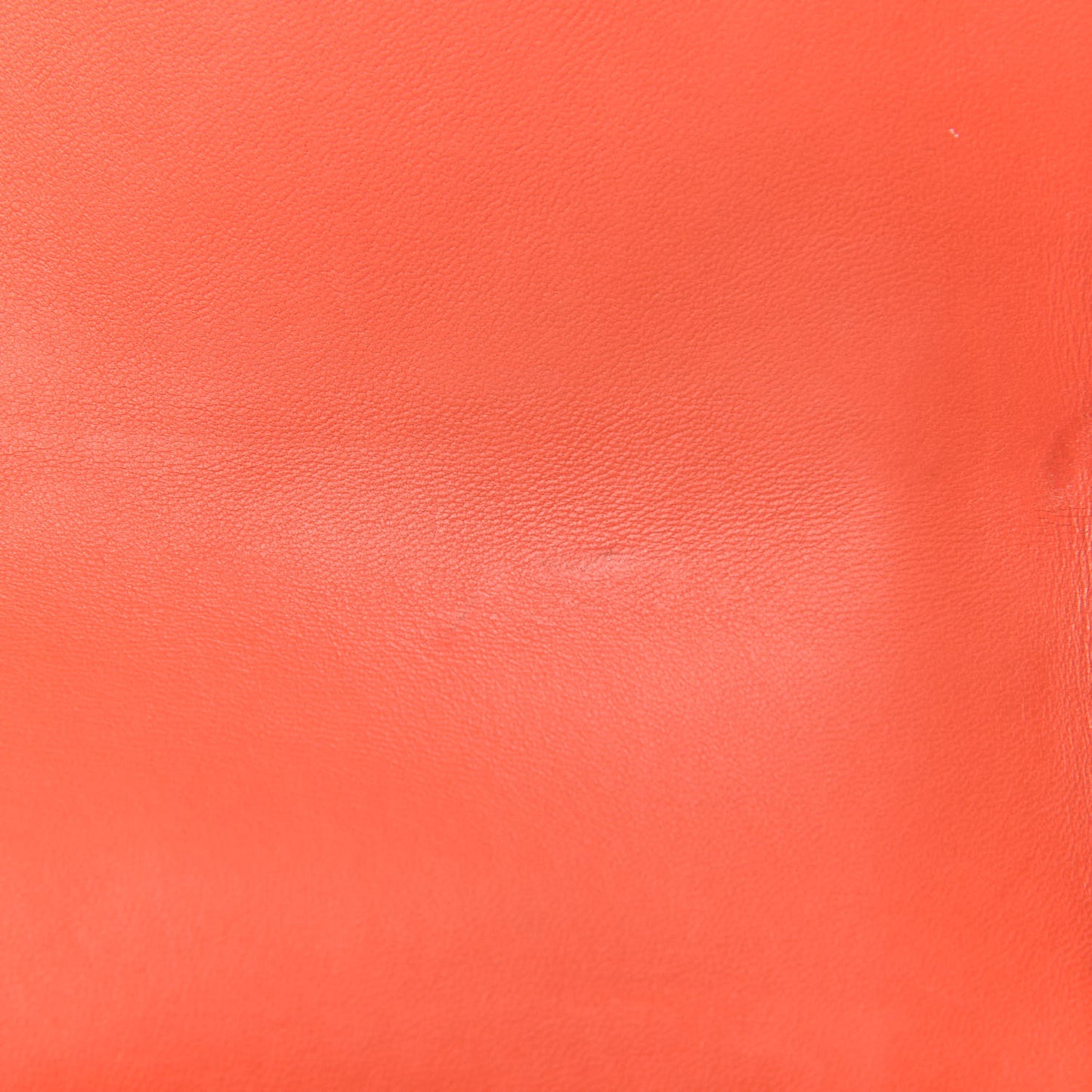Lambskin Stingray Quilted Small Boy Flap Orange