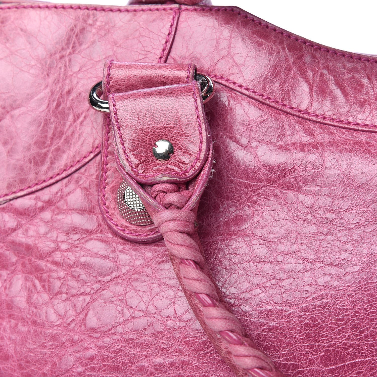 Balenciaga Agneau Giant 21 Silver Hardware City Bubblegum 12 of 16