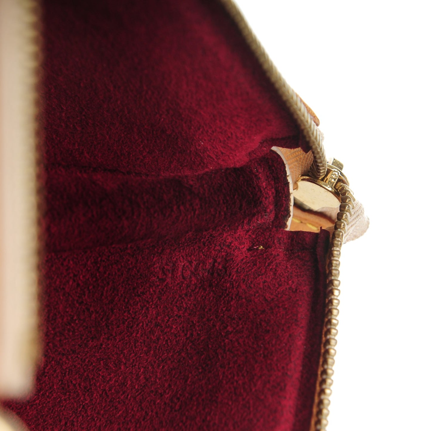 Monogram Multicolor Pochette Accessories White