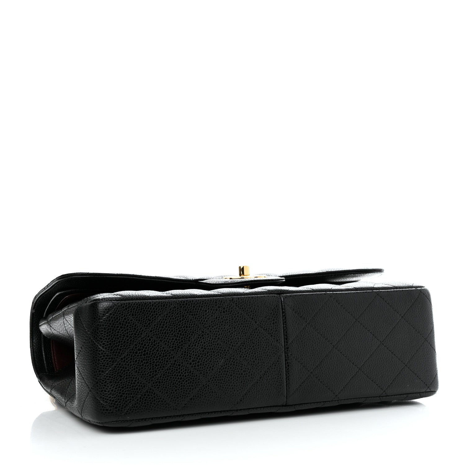 Chanel Caviar Quilted Jumbo Double Flap Black 4 of 11