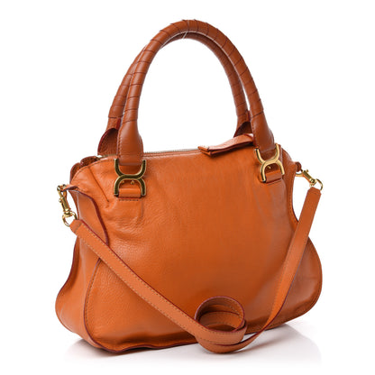 Chloe Calfskin Medium Marcie Satchel Indian Summer 3 of 15