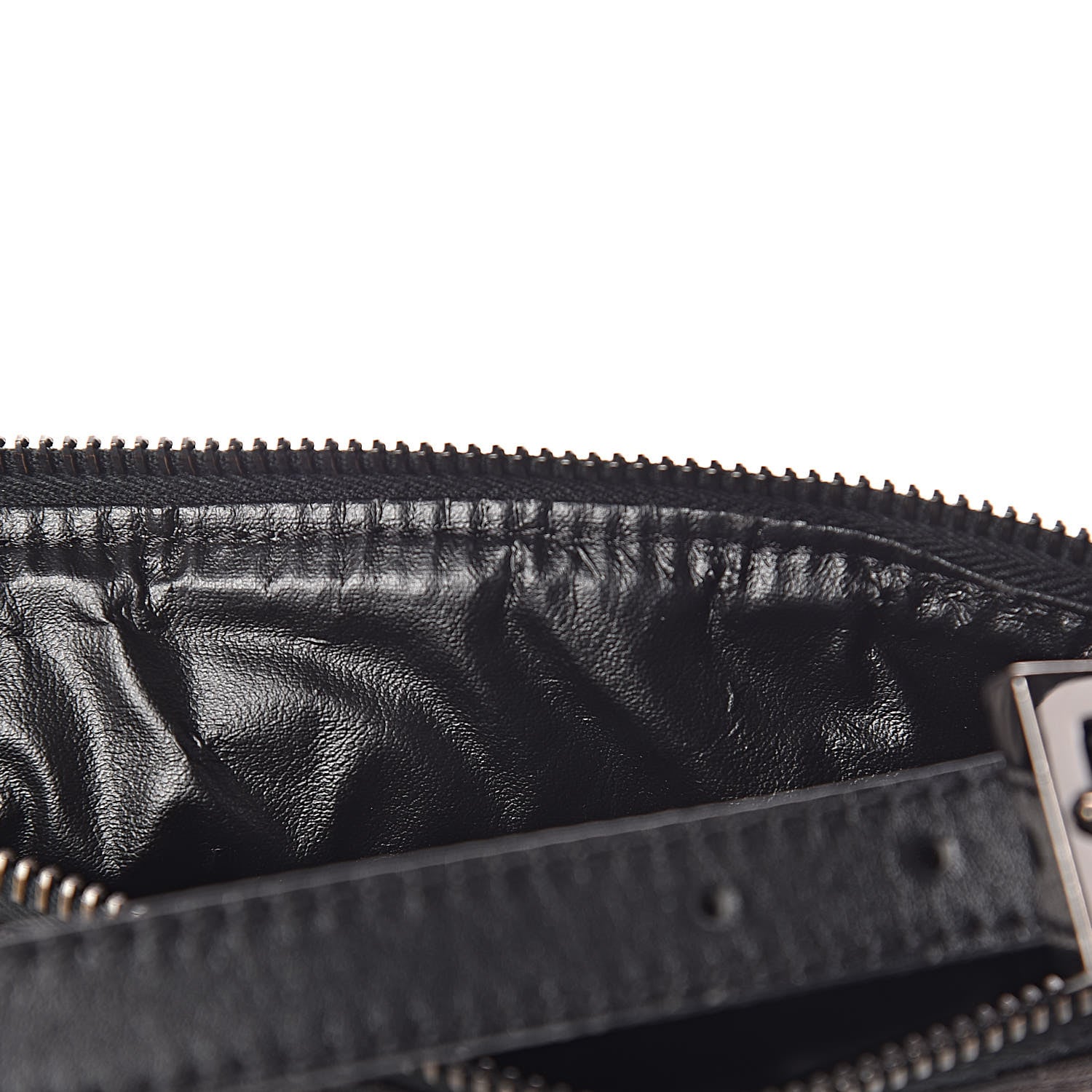 Fendi Zucchino Mini Pochette Black 7 of 14