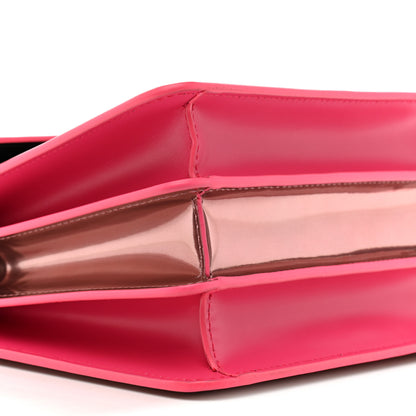 Bulgari Metallic Calfskin Serpenti Forever Top Handle Pink 10 of 15