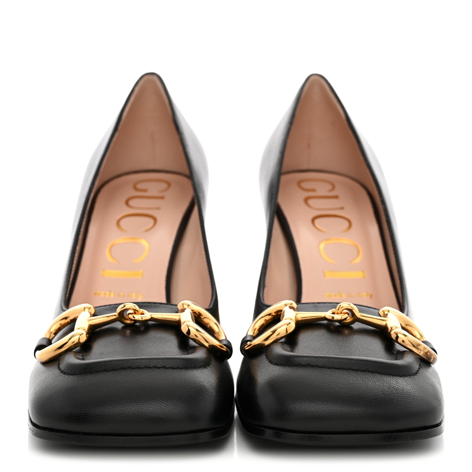 Gucci Malaga Kid Horsebit 75mm Pumps 39 Black 3 of 10