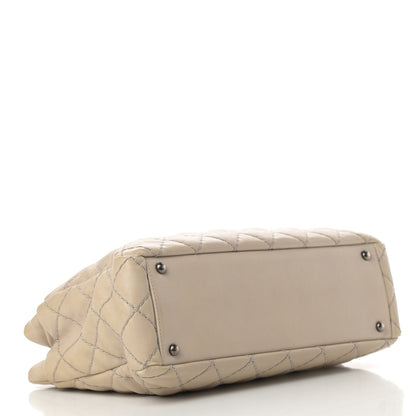 Chanel Calfskin Medium Stitch It Tote Beige 4 of 15