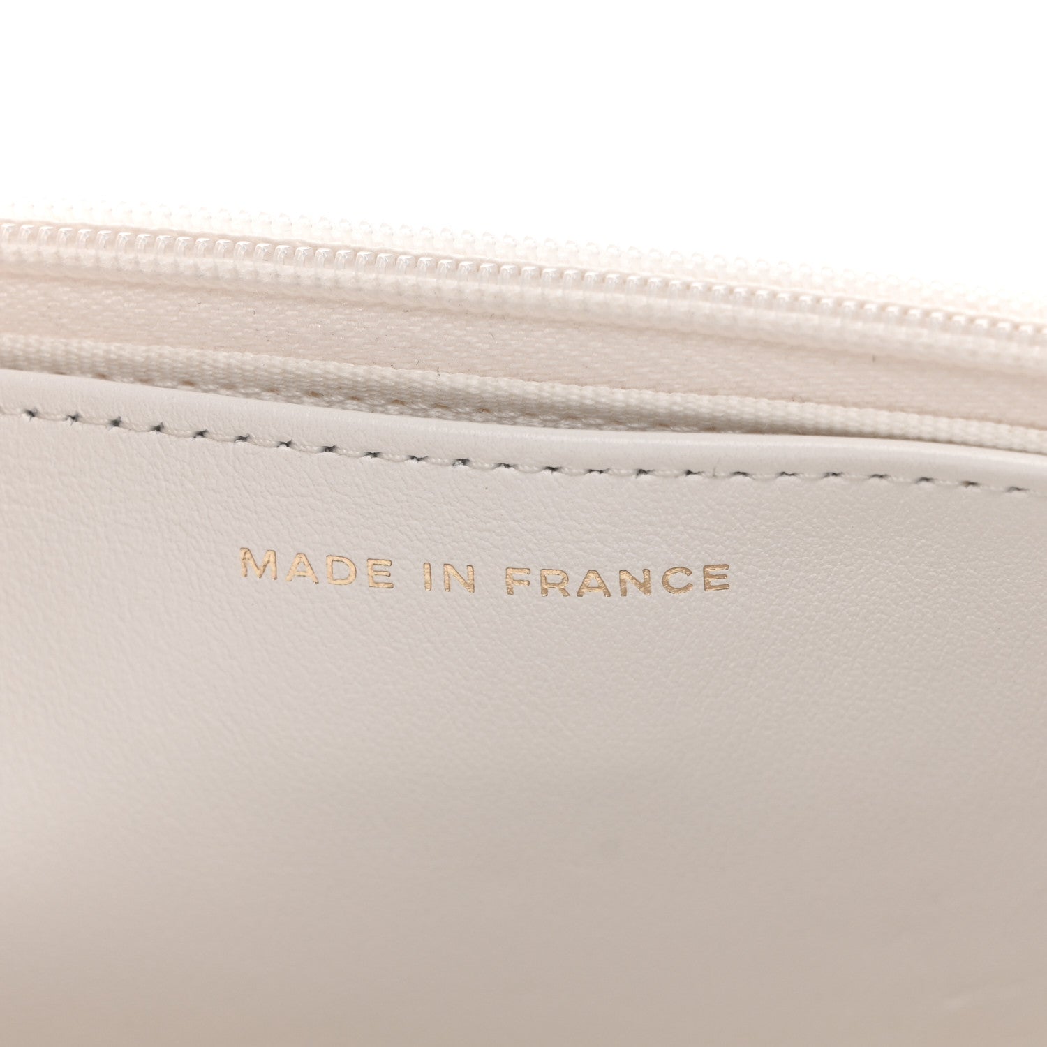 Chanel Caviar Quilted Enamel Coco Casino Wallet On Chain WOC White 7 of 12