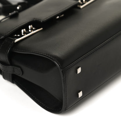 Delvaux Smooth Calfskin Mini Tempete Satchel Black 11 of 13