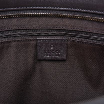 Gucci GG Supreme Monogram Medium Joy Tote Dark Brown 8 of 11