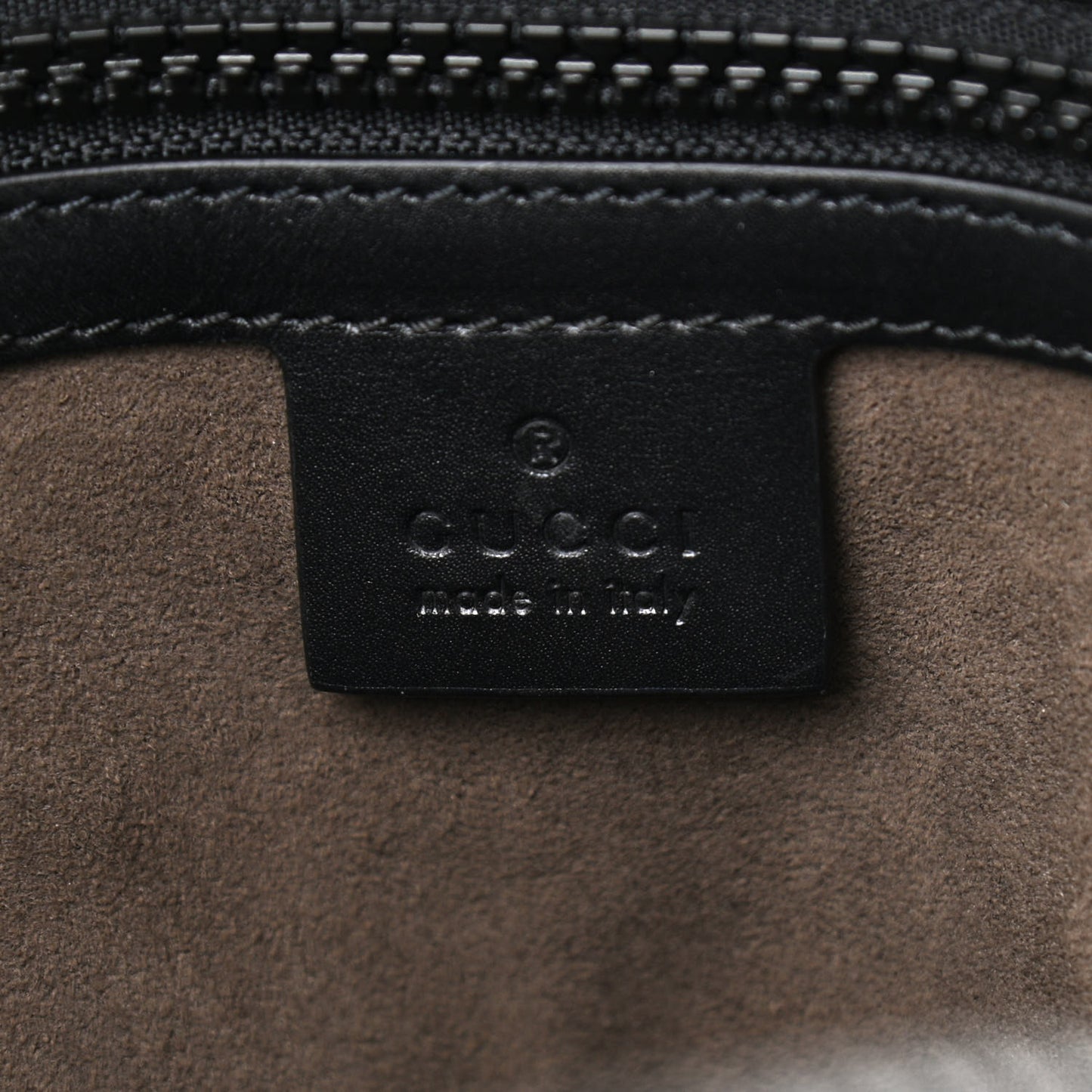 GG Supreme Monogram Small Eden Day Backpack Black
