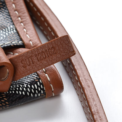 Goyard Goyardine Saint Louis GM Black Gold 8 of 8