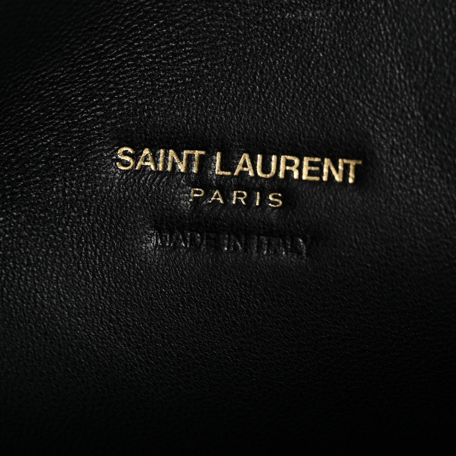 Saint Laurent Lambskin Quilted Icarino Bag Black 6 of 9