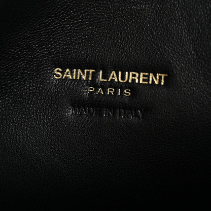 Saint Laurent Lambskin Quilted Icarino Bag Black 6 of 9