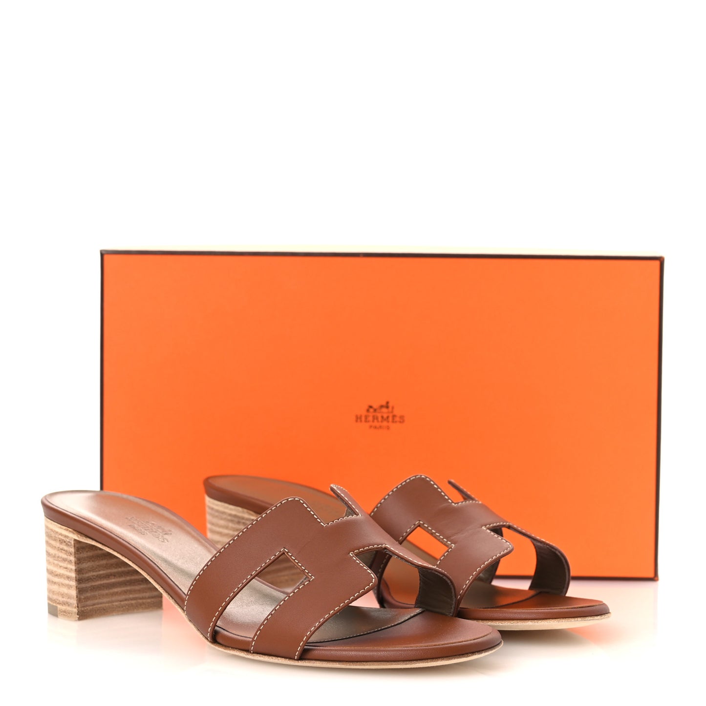 Calfskin Oasis Sandals 38.5 Gold