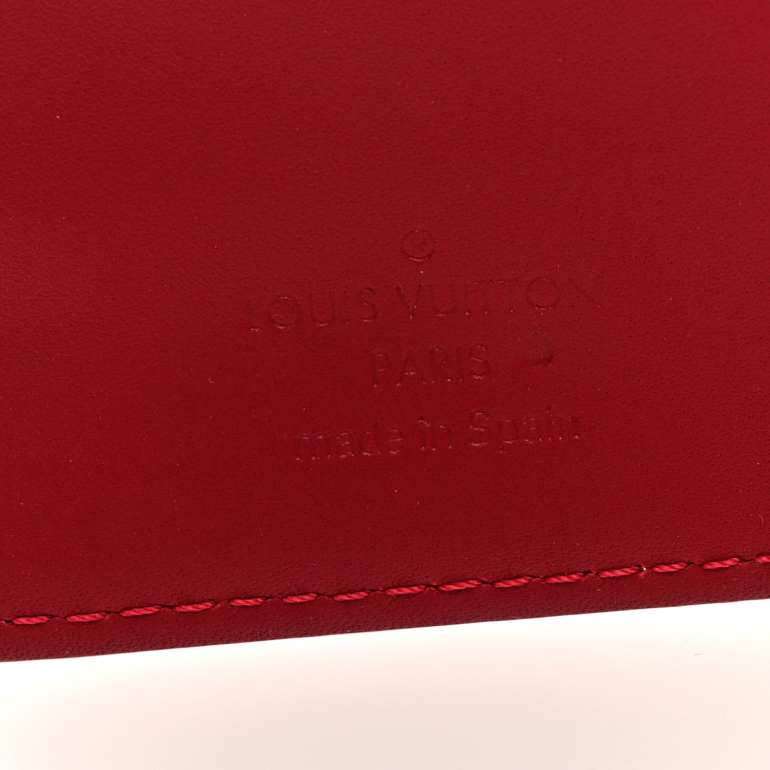 Louis Vuitton Vernis Small Ring Agenda Cover Pomme D'Amour 6 of 6