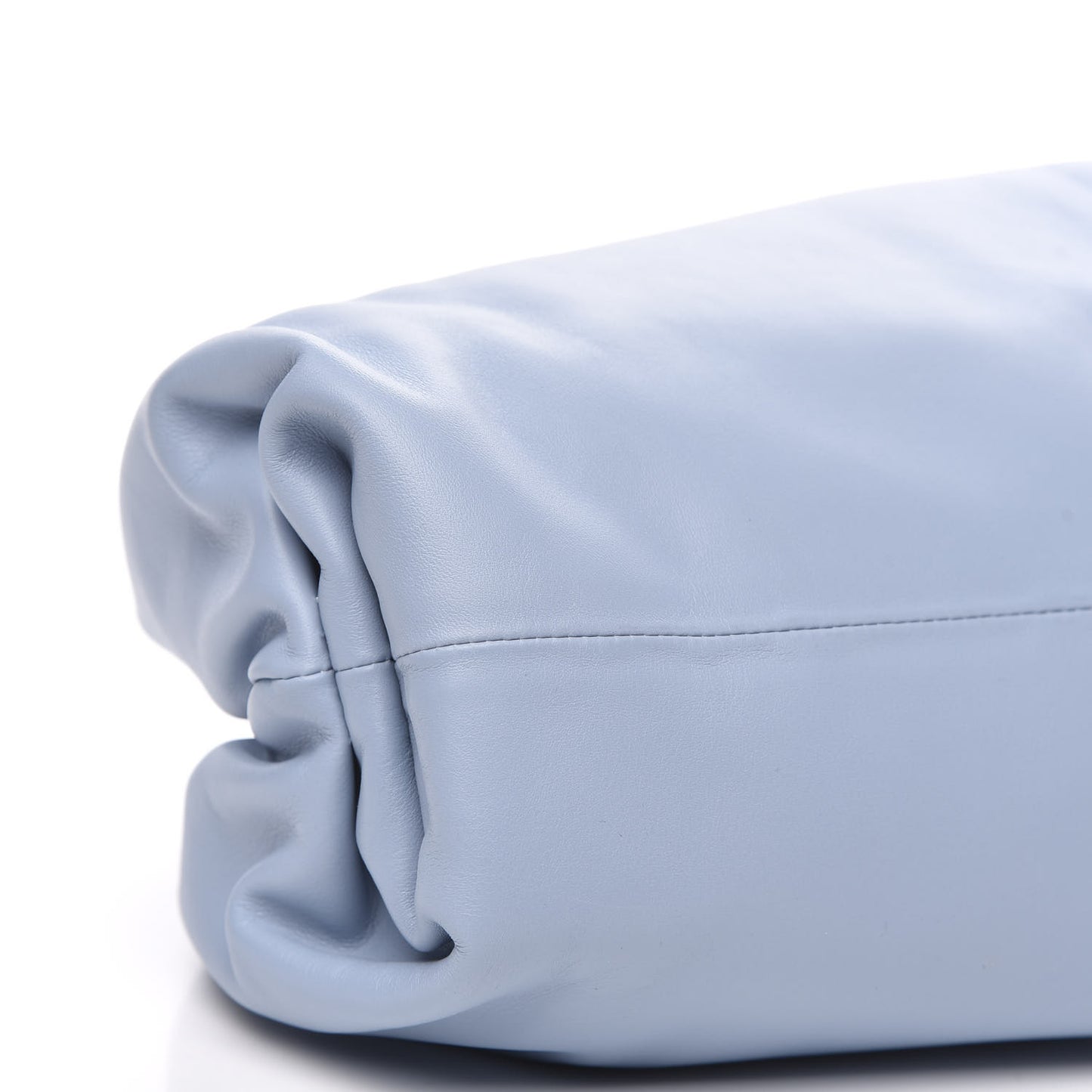 Smooth Butter Calf The Pouch Oversized Clutch Ice