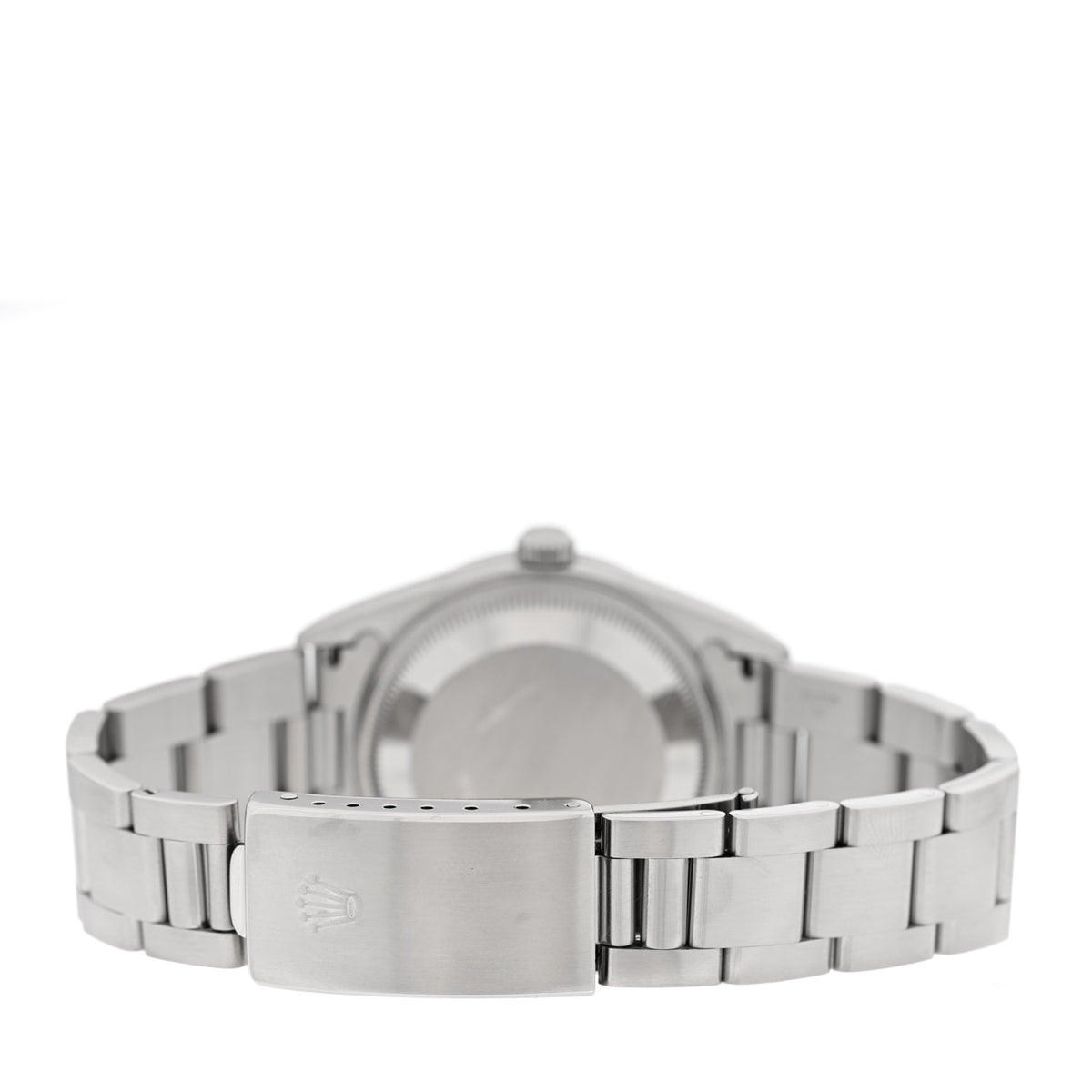 Stainless Steel 34mm Oyster Perpetual Date Watch Pink 15200