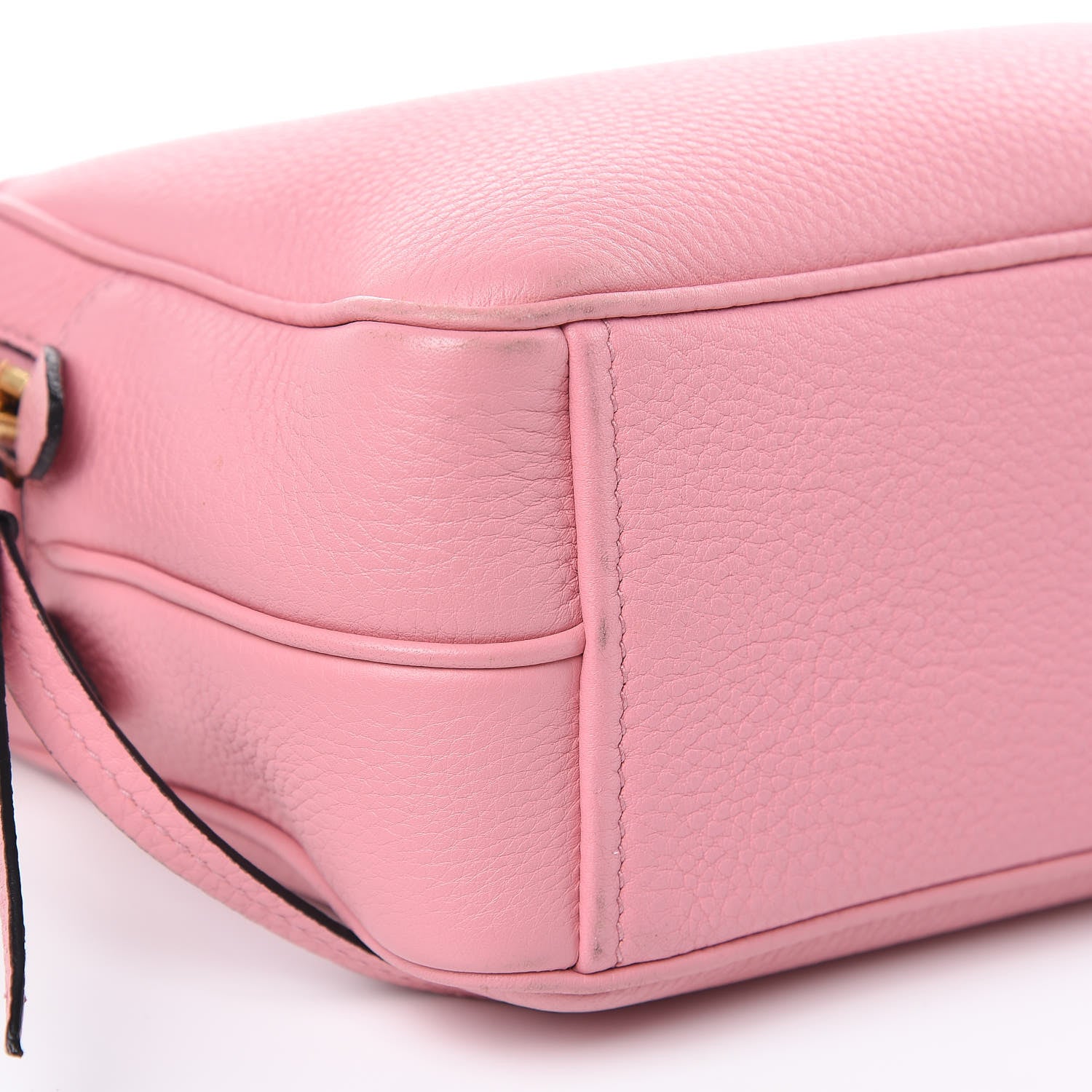 Prada Vitello Daino Medium Double Zip Shoulder Bag Petalo 9 of 12