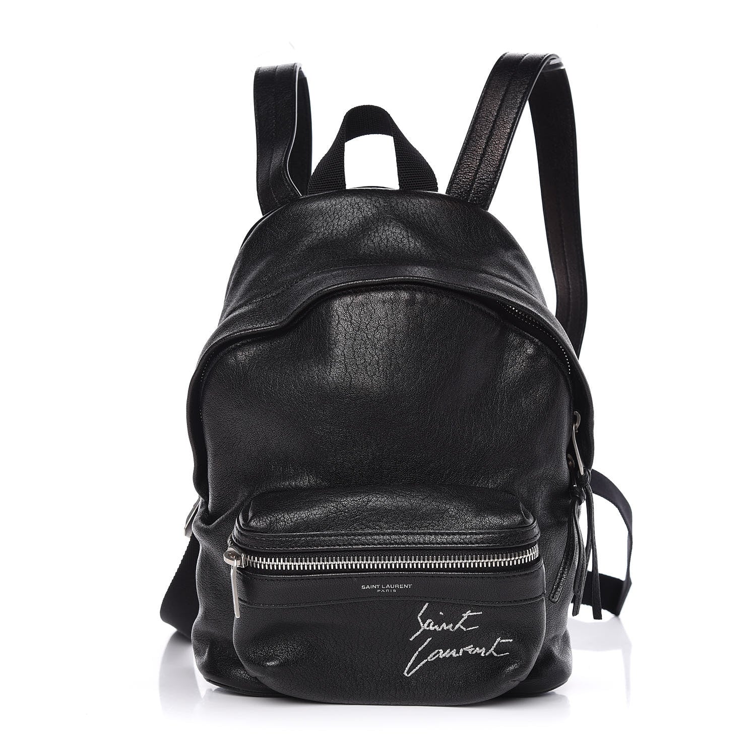 Saint Laurent Lambskin Mini Toy City Backpack Black 1 of 13