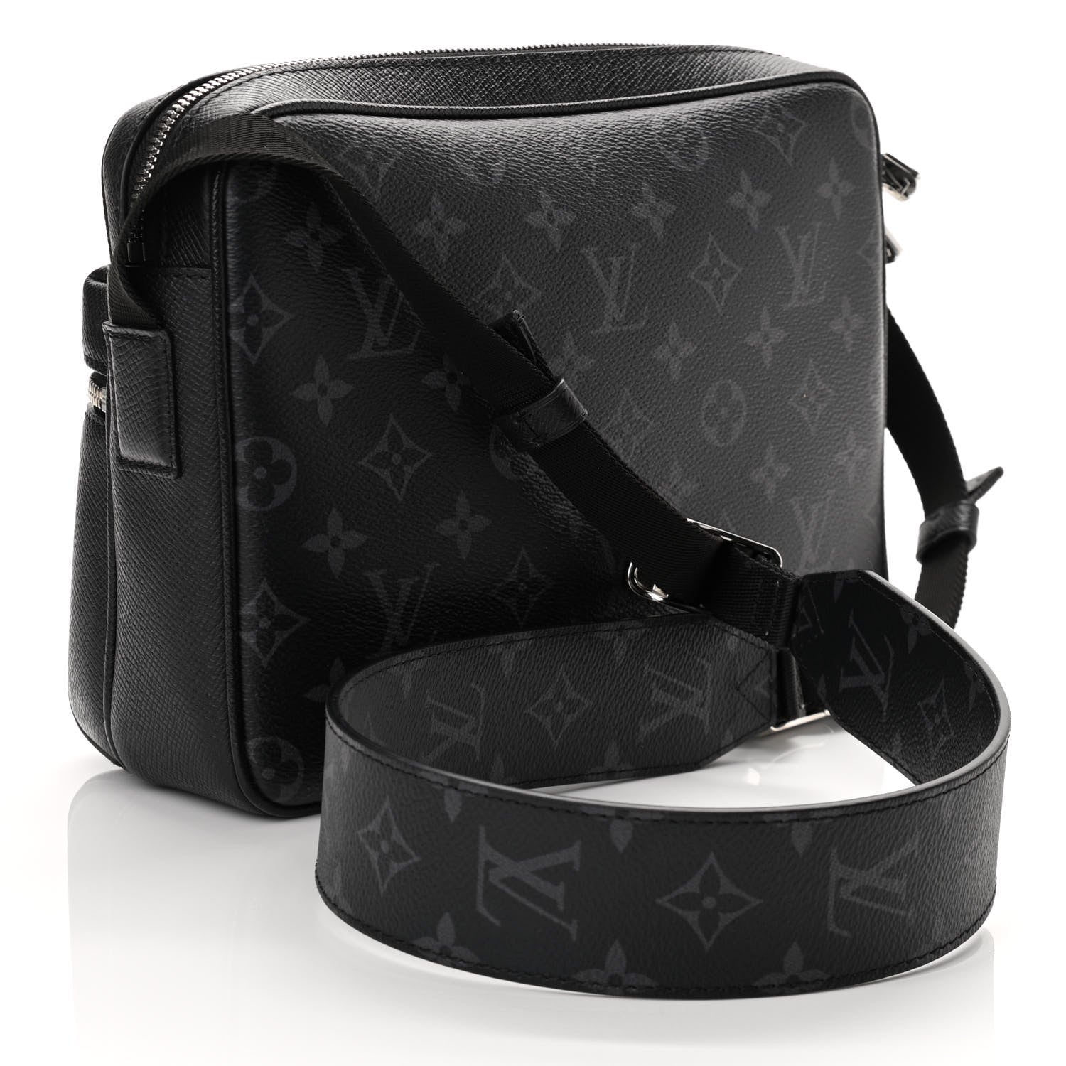 Louis Vuitton Taiga Monogram Eclipse Outdoor Messenger Black 3 of 10