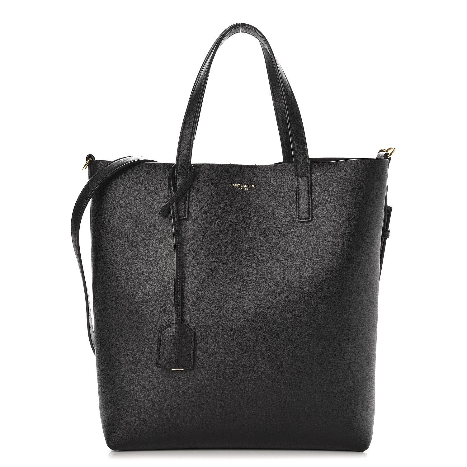 Saint Laurent Calfskin Toy Shopping Tote Black 1 of 6