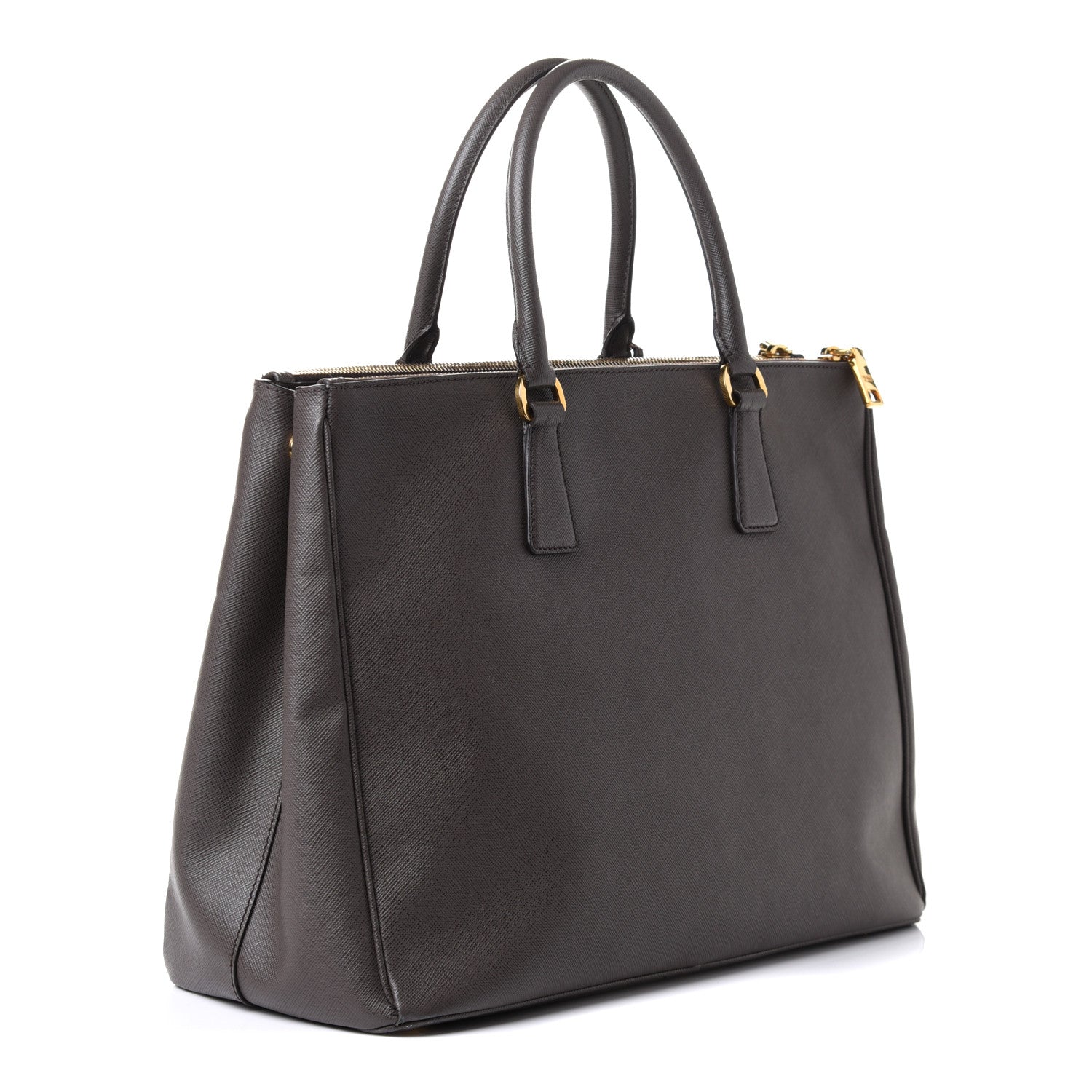 Prada Saffiano Medium Galleria Double Zip Tote Caffe 5 of 18