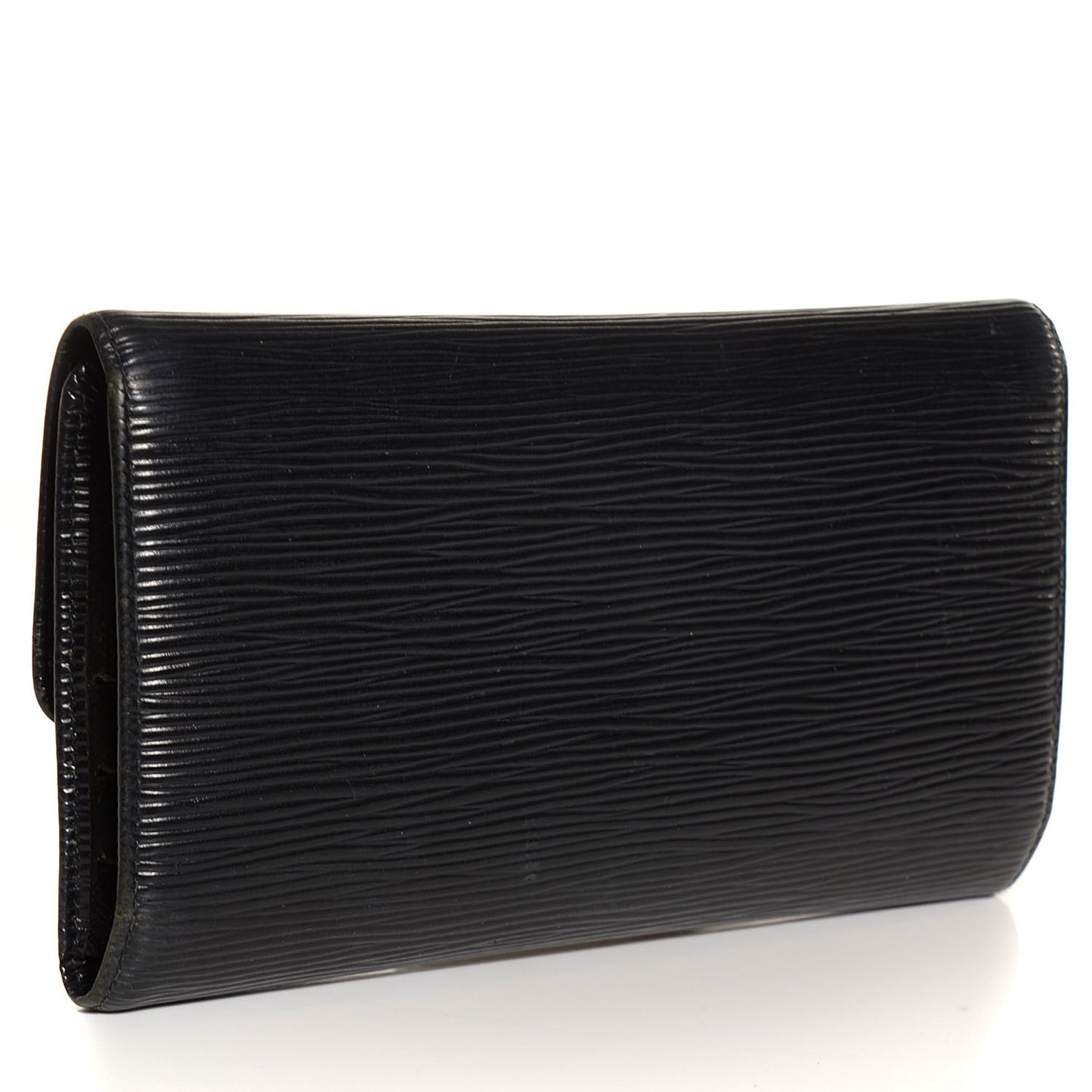 Epi Porte Tresor International Wallet Black