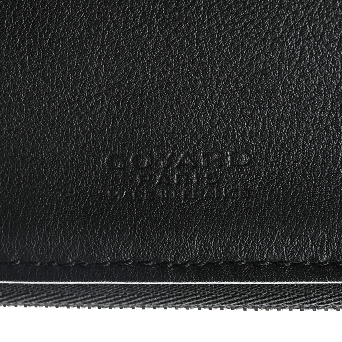Goyardine Sainte Marie Soft Clutch Black