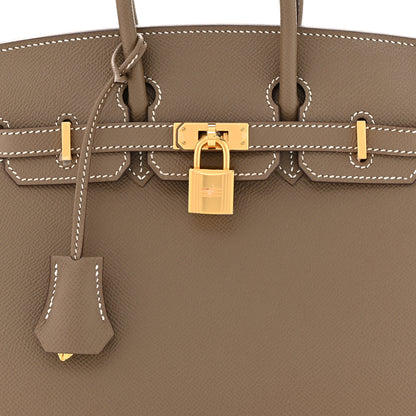 Hermes Epsom Birkin Sellier 25 Etoupe 8 of 11