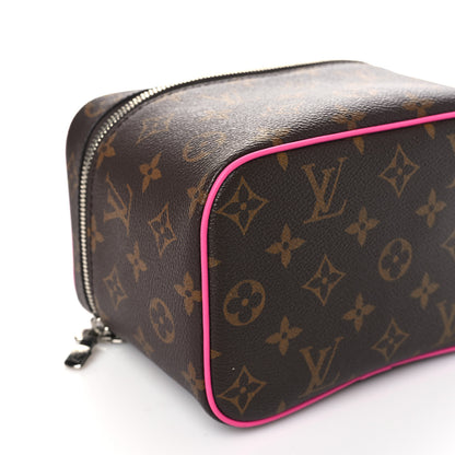 Louis Vuitton Monogram Macassar Nice Mini Fuchsia 8 of 10