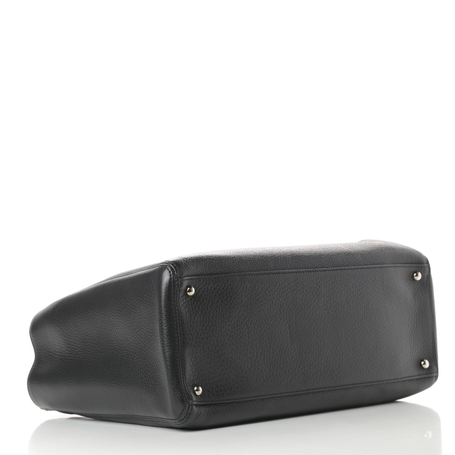 Chanel Calfskin Cerf Executive Shopper Tote Black 4 of 15