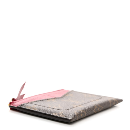 Louis Vuitton Monogram Zipped Card Holder Fuchsia 4 of 7