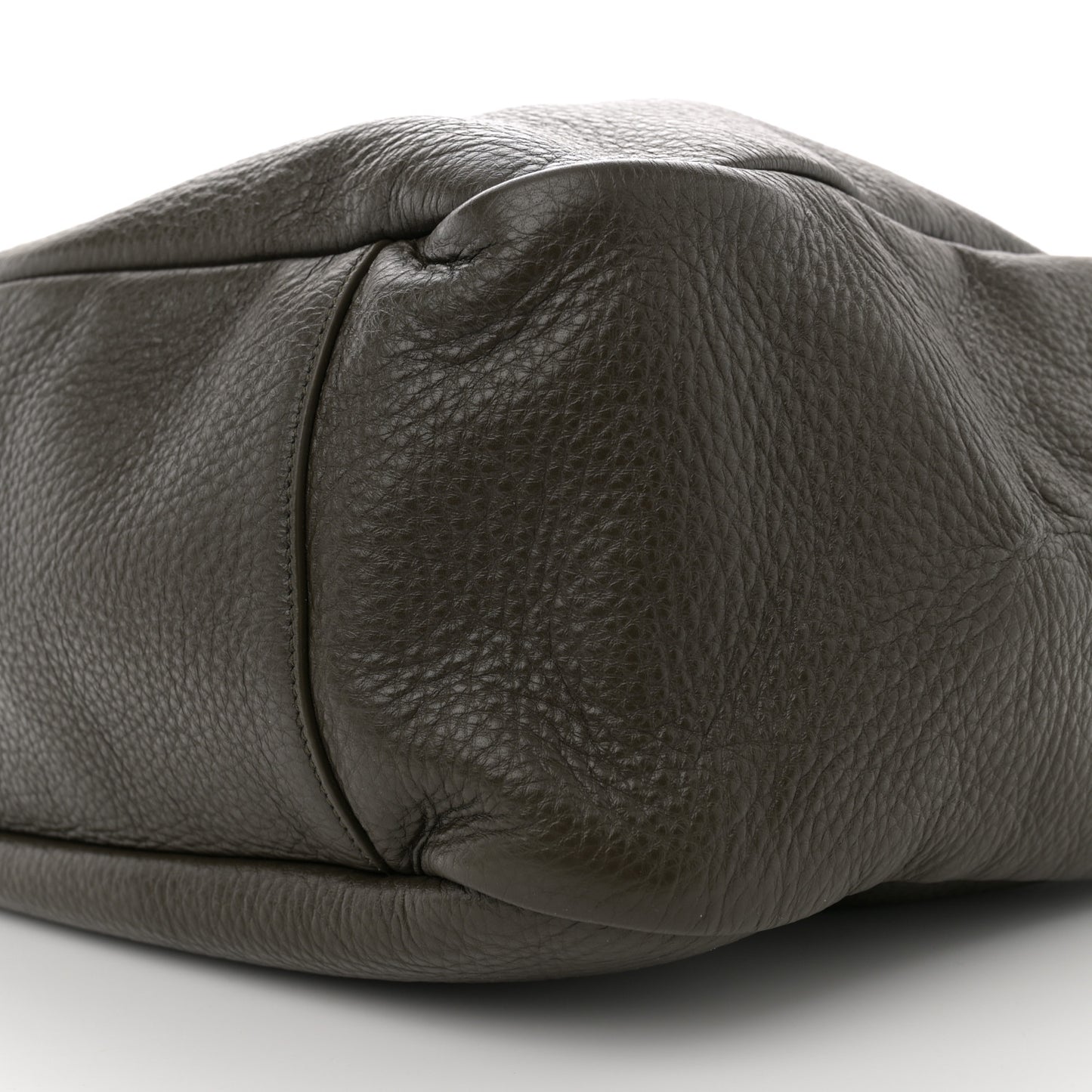 Grained Deerskin Bea Tote Musk