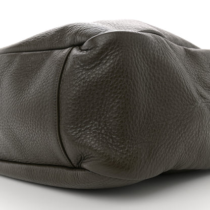 Saint Laurent Grained Deerskin Bea Tote Musk 10 of 11