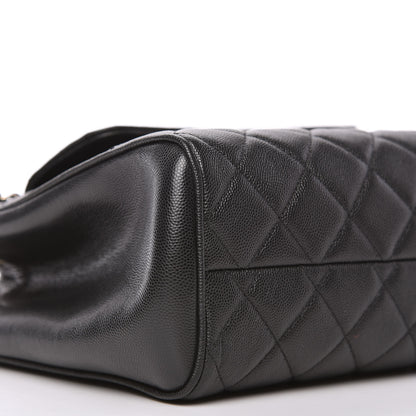 Chanel Caviar Quilted In Out Flap Shopping Tote Black 6 of 11