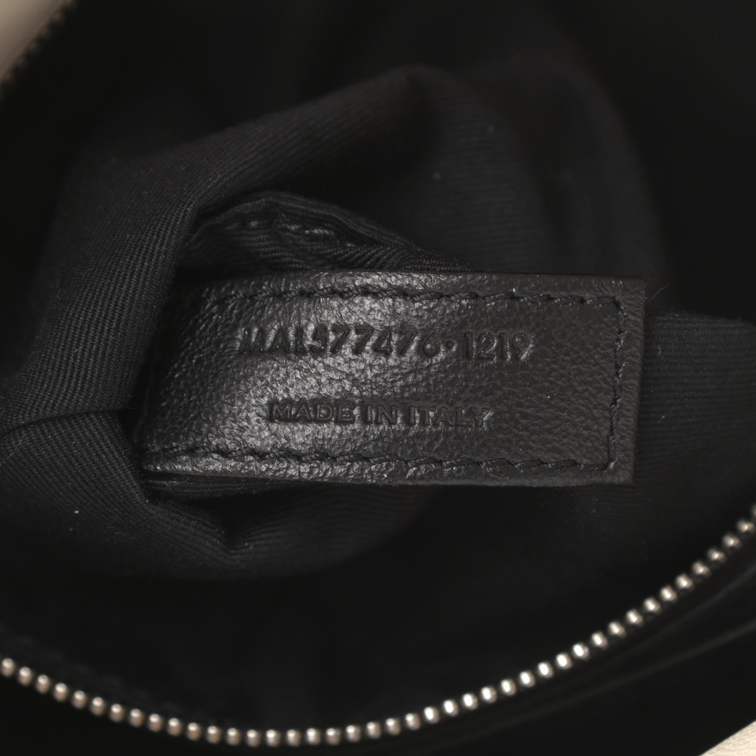 Saint Laurent Lambskin Quilted Small Loulou Puffer Monogram Chain Satchel Blanc Vintage 7 of 13