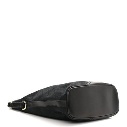 Gucci Monogram New Britt Hobo Black 4 of 11