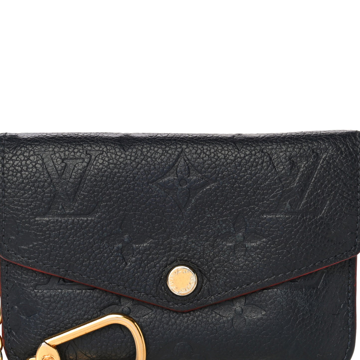 Empreinte Key Pouch Marine Rouge