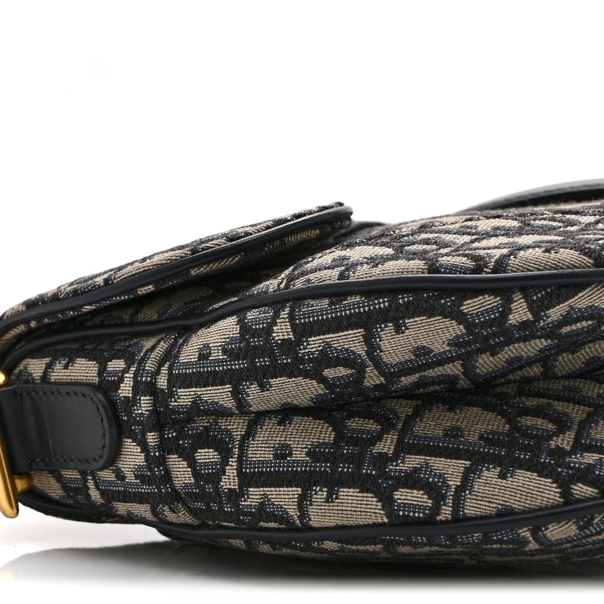 Oblique Saddle Bag Blue