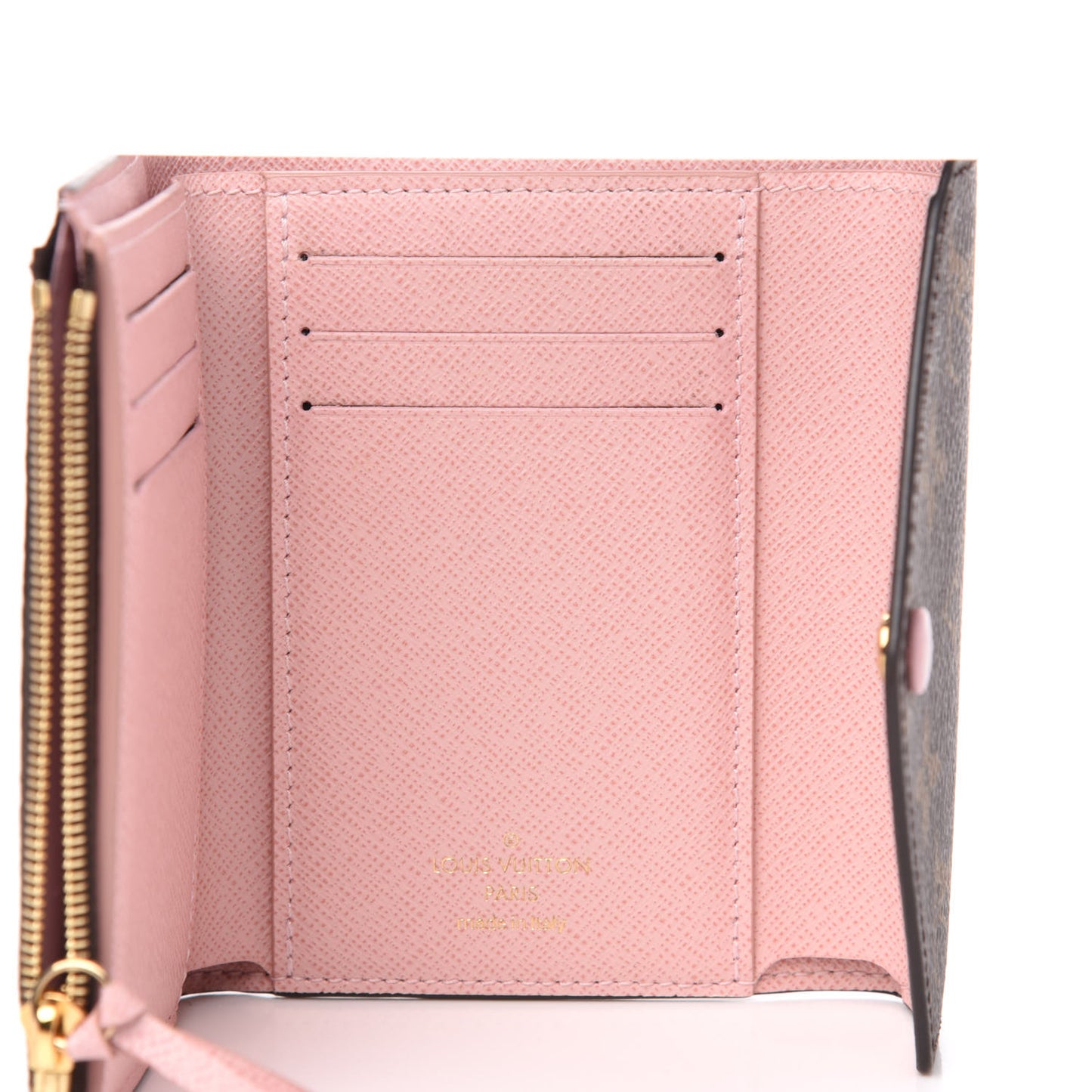 Monogram Victorine Wallet Rose Ballerine