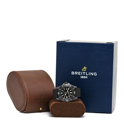 Breitling PVD Stainless Steel 44mm Super Ocean Chronometer Automatic Watch Black M17393 5 of 5