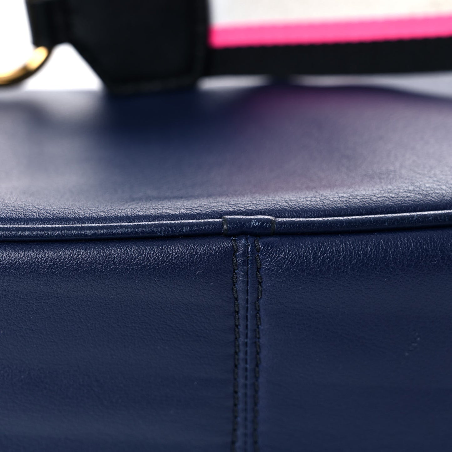 Calfskin The Flash Crossbody Indigo