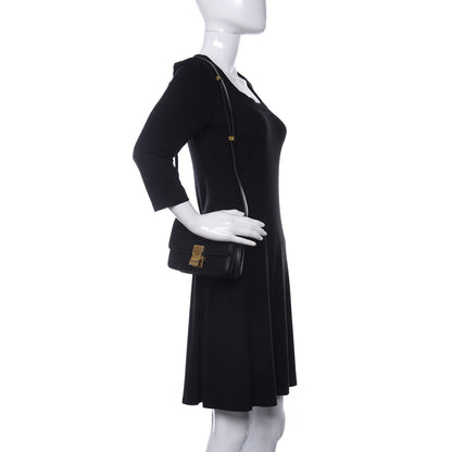 Celine Box Calfskin Small Classic Box Flap Bag Black 2 of 10