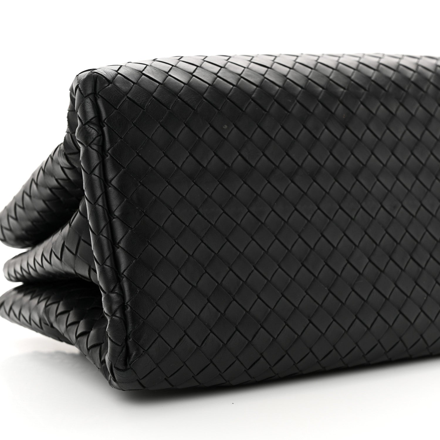 Bottega Veneta Light Calf Intrecciato Small Roma Black 8 of 14