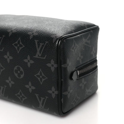 Louis Vuitton Monogram Eclipse Locker Dopp Kit Toilet Pouch 8 of 8