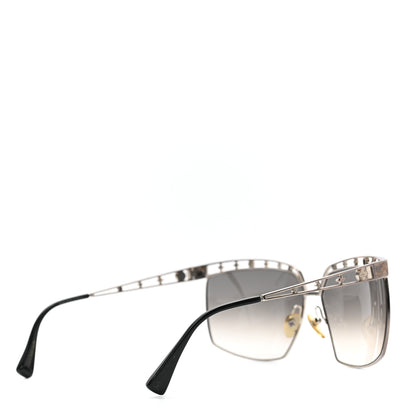 Louis Vuitton Dorothy PM Sunglasses Silver 4 of 6