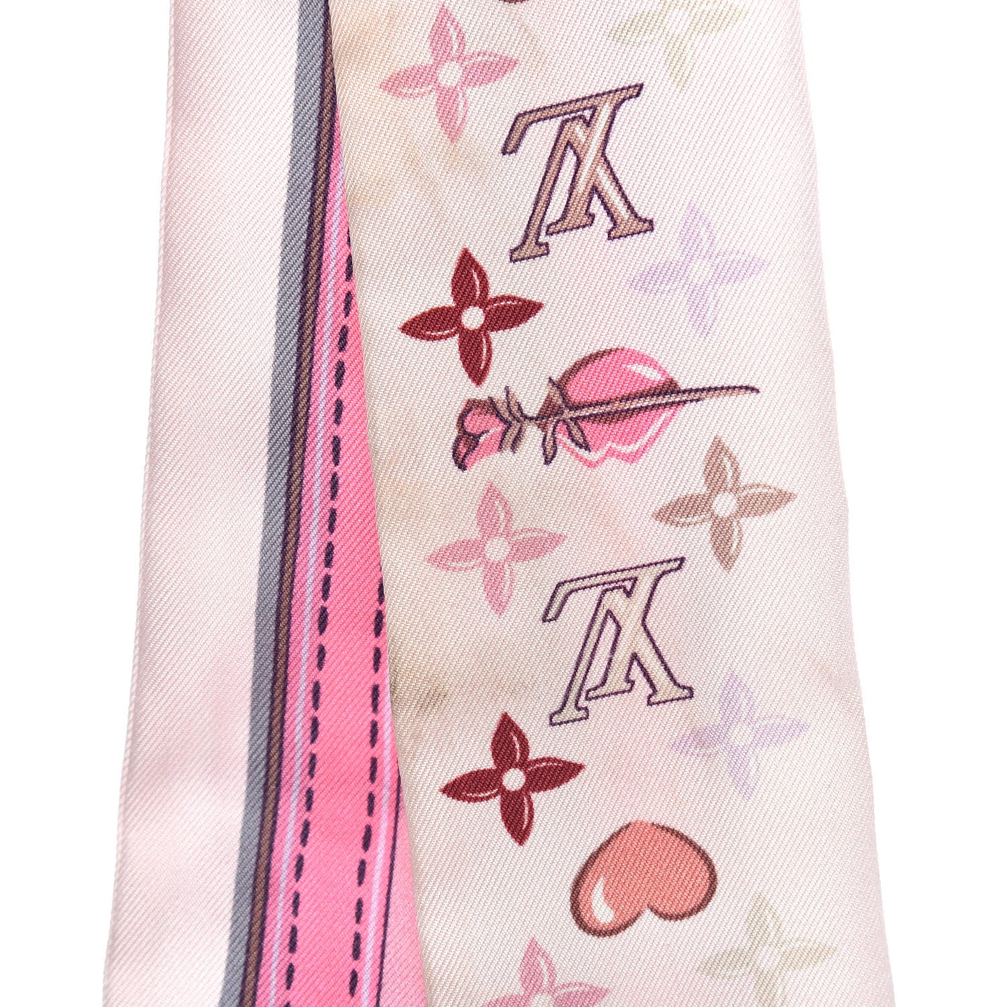 Silk Monogram A la Folie BB Bandeau Light Pink