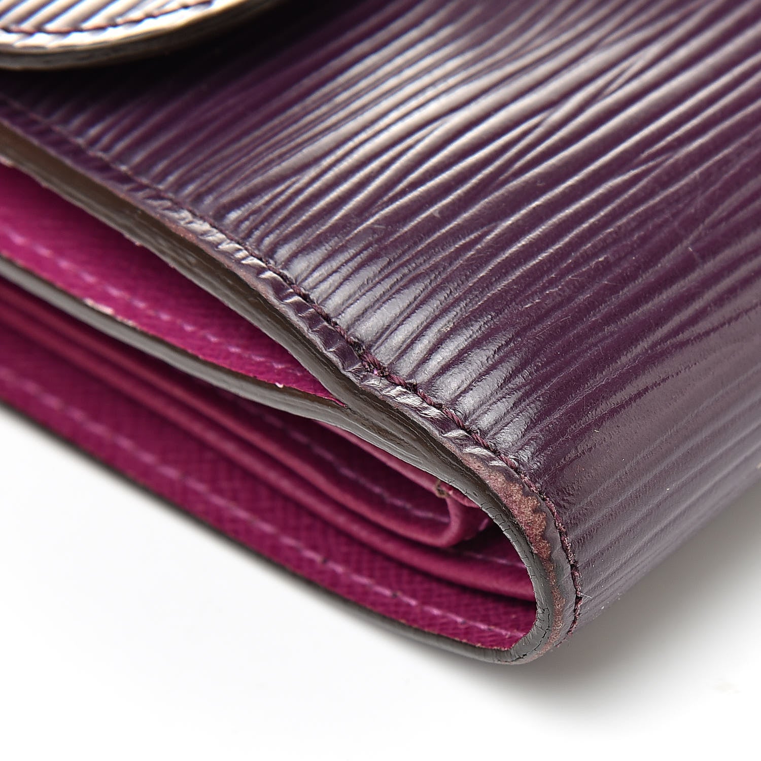 Louis Vuitton Epi Joey Wallet Cassis 11 of 18