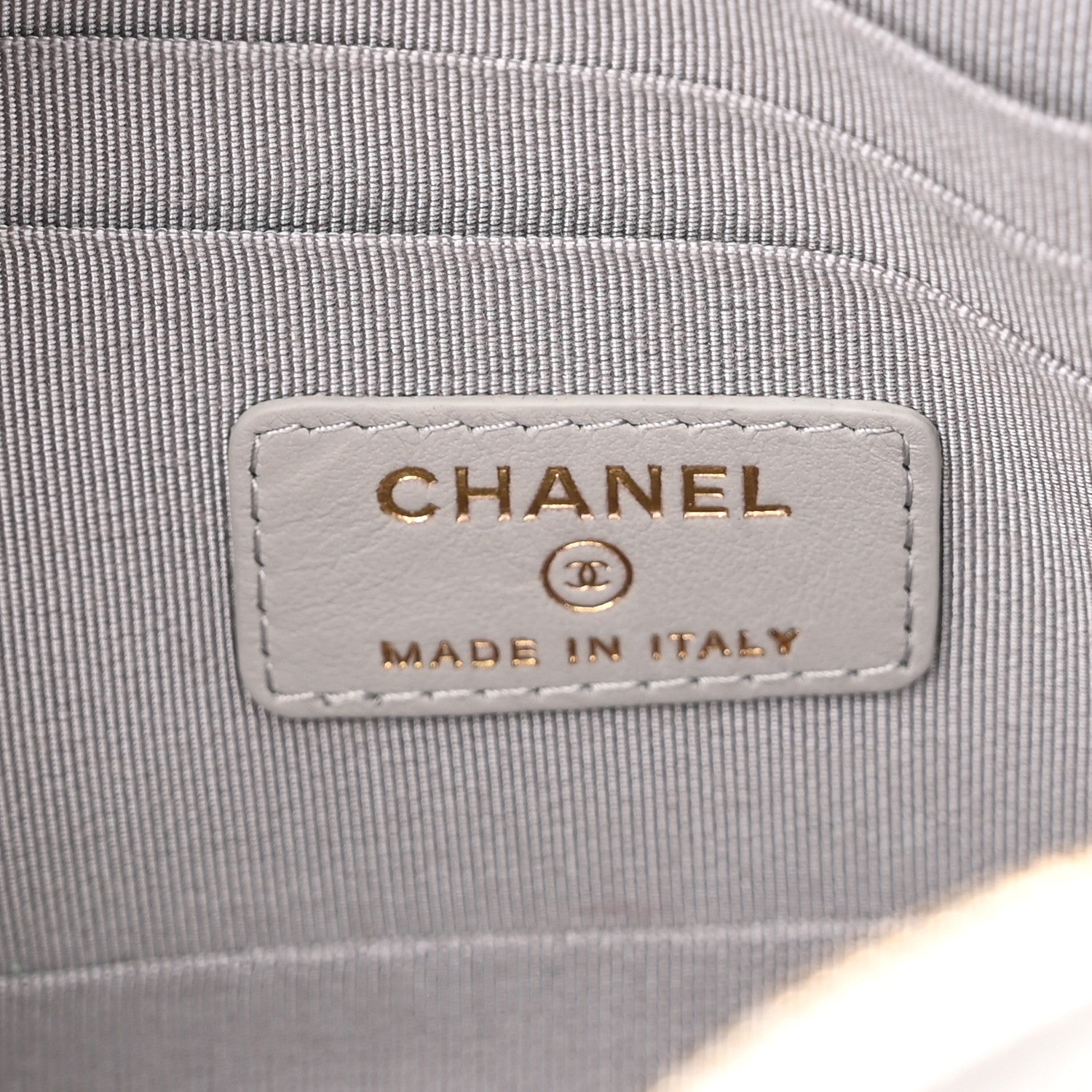 Chanel Caviar Quilted Camera Case Grey 6 of 11